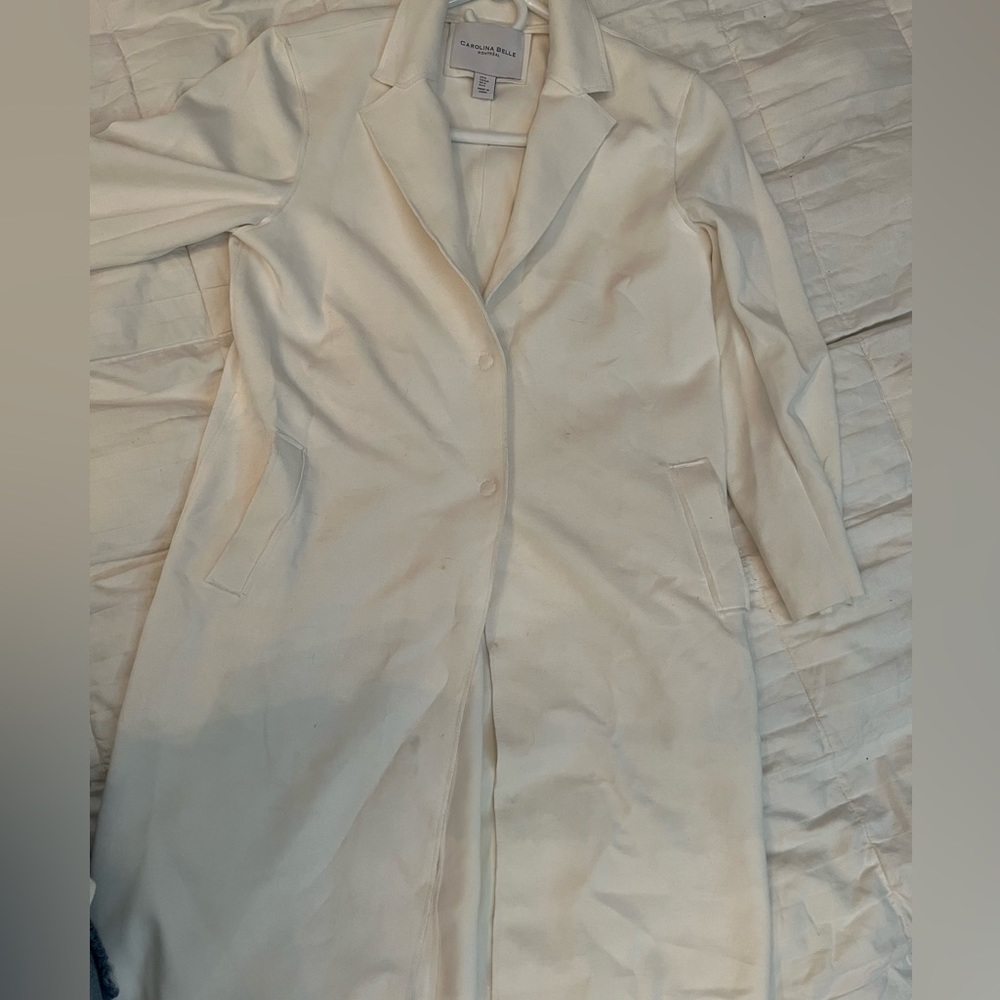 carolina belle montreal coat white